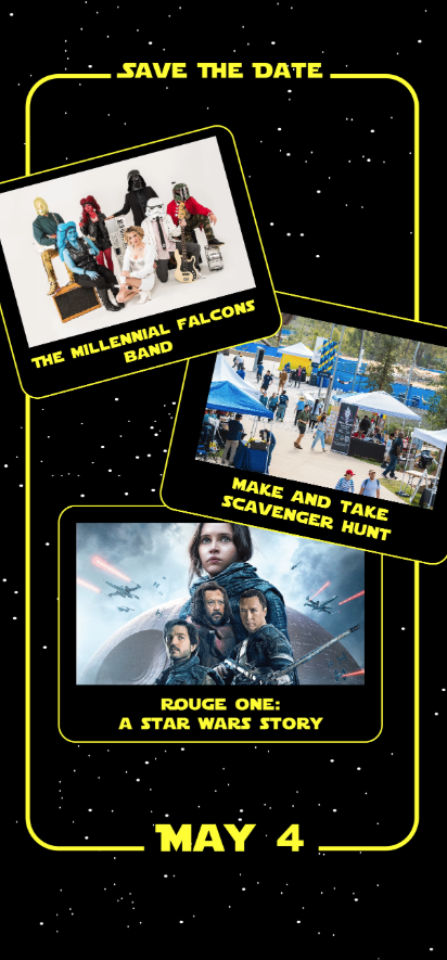 May the 4th event promotion